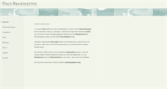 Desktop Screenshot of haus-brandleiten.de
