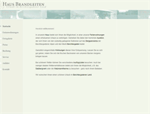 Tablet Screenshot of haus-brandleiten.de